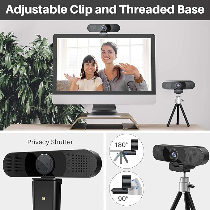 EMEET C980 PRO 3-in-1 1080P Webcam - Image 7