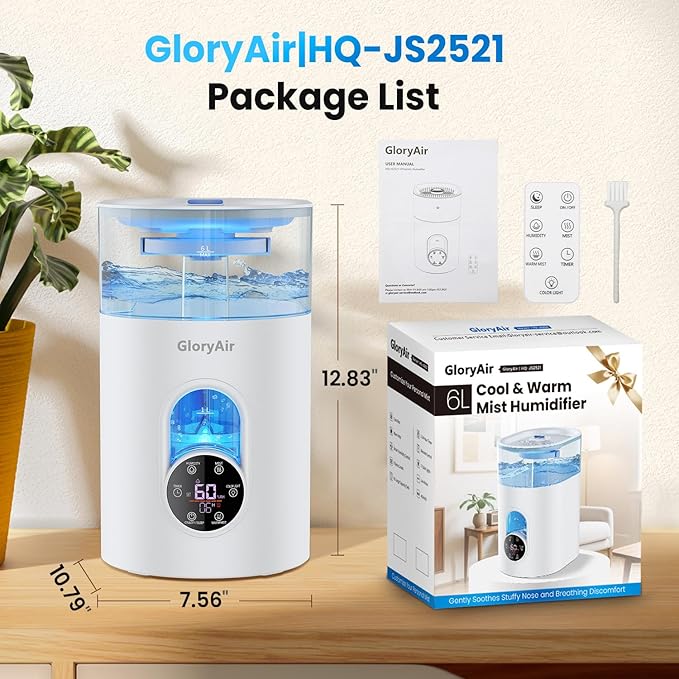 Humidifiers for Bedroom Large Room Home - Image 7