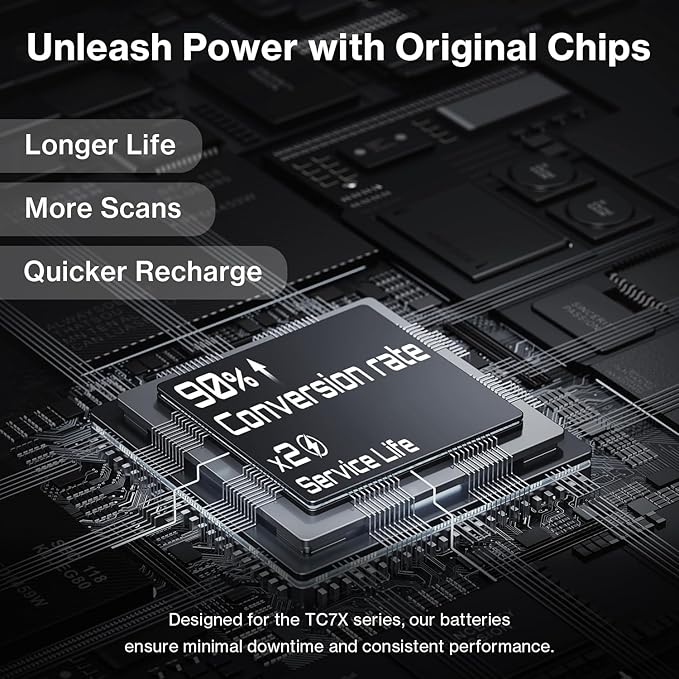 Replacement Battery for Zebra for Symbol TC77 TC70 TC75 TC72 TC70X TC75EK - Image 3