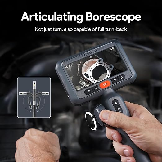 DEPSTECH 10FT Articulating Endoscope Camera - Image 5