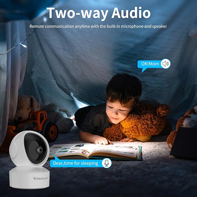 VSTARCAM 5G Security Camera Indoor, 4MP 2.5K Pet Camera - Image 6