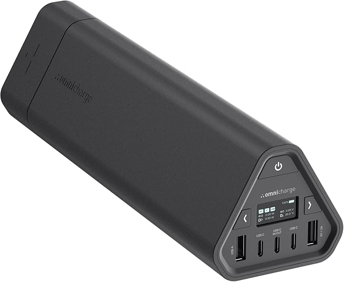 Omni 40C+ 38400mah/142wh Professional Premium Portable Power Bank by Omnicharge