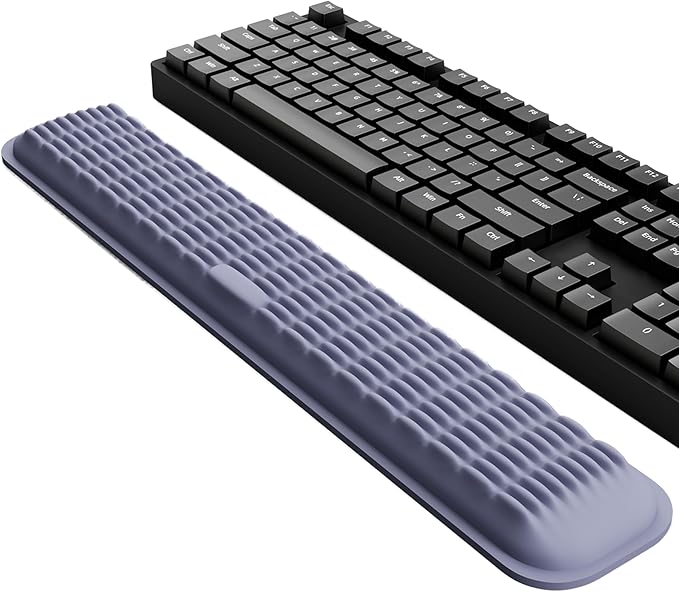MEKASS Keyboard Wrist Rest, Soft Memory Foam Wrist Support by Mekass