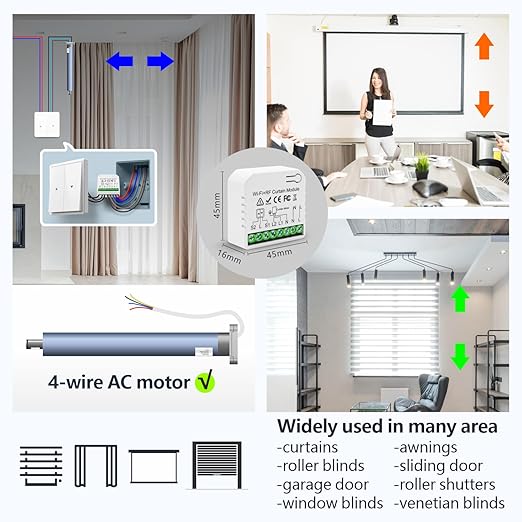 DieseRC WiFi Smart Roller Shutter Controller Module - Image 3