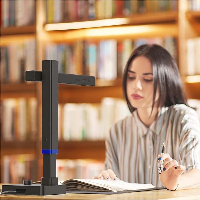 CZUR Shine Ultra Smart Portable Document Scanner, Thin Book Scanner - Image 8