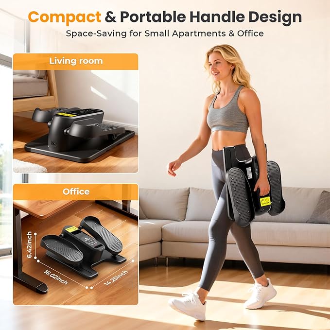 Under Desk Elliptical Machine, Ellipse Leg Exerciser as Seen on TV - Image 9