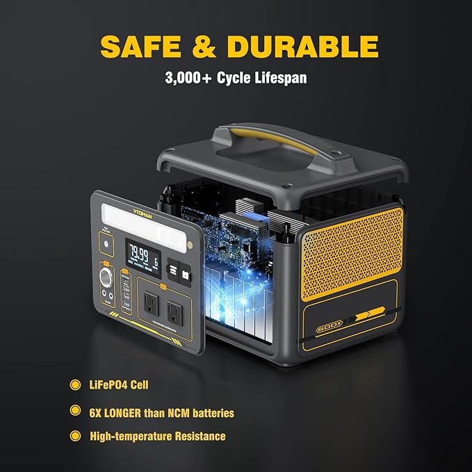 VTOMAN 939Wh Portable Power Station Bundle - Image 5