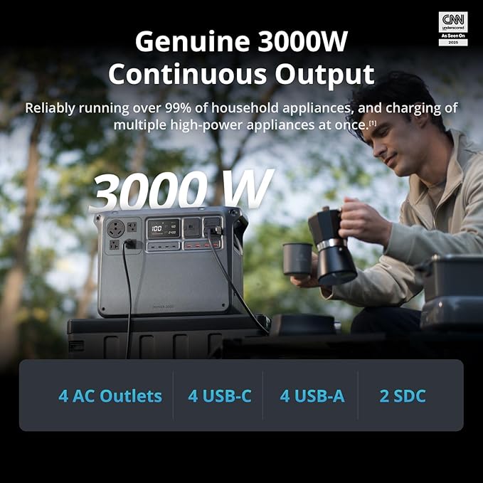 DJI Power 2000 Portable Power Station, SDC to Mavic 3 Cable, 2048Wh LFP Battery - Image 2