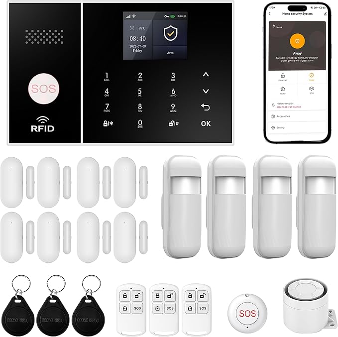 XUK Wireless 4G/GSM/Wi-Fi Security System by Unknown