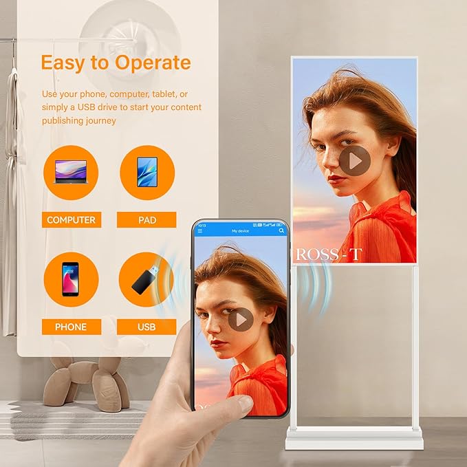 Canlarriz Digital Signage Kiosk 32 inch Digital Menu Board - Image 2