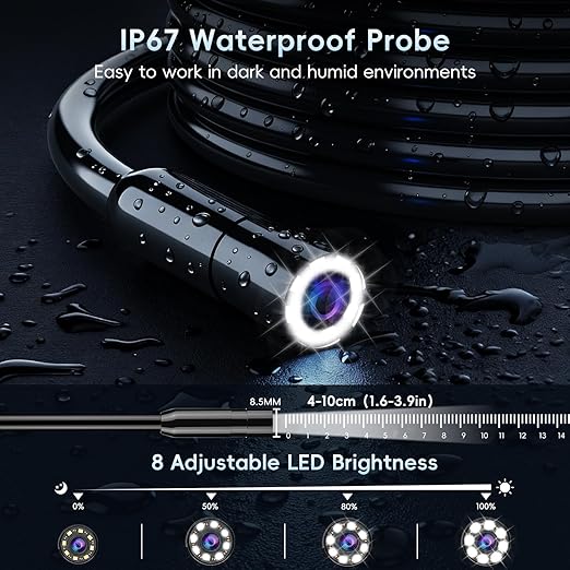 SKYBASIC Industrial Endoscope Borescope Camera - Image 4