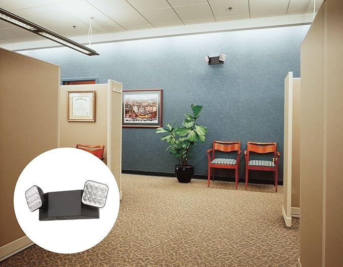 Lithonia Lighting Basics LED Emergency Light, Emergency Lighting - Image 8