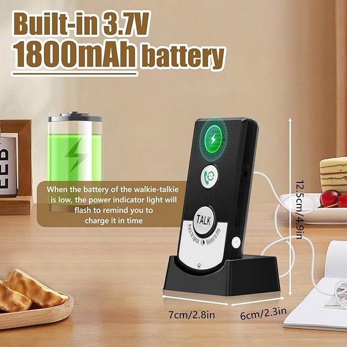 Intercom System for Home, 2 Way Voice Intercom Wireless, Home Intercom System - Image 7