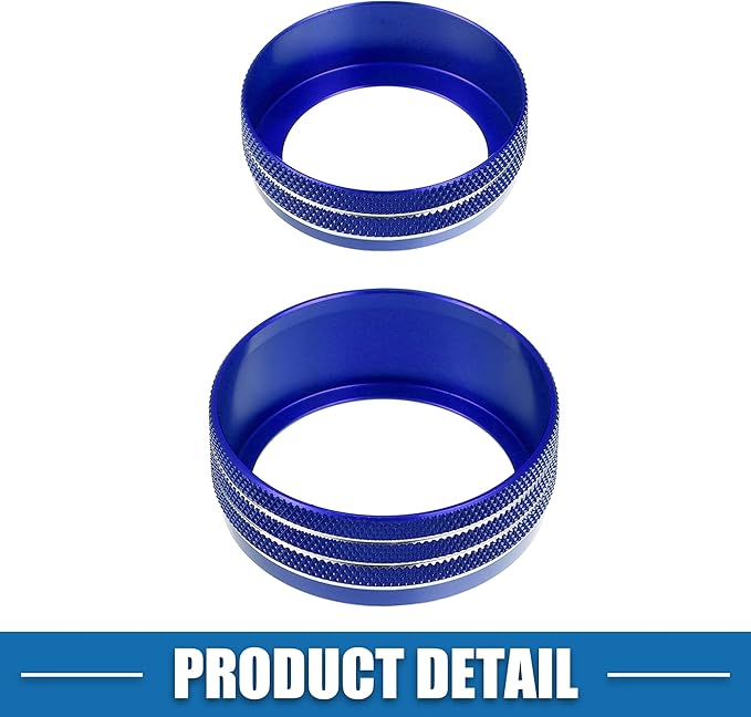 A ABSOPRO Car Air Conditioner Knobs Decals AC Radio Switch Knob Cover - Image 7