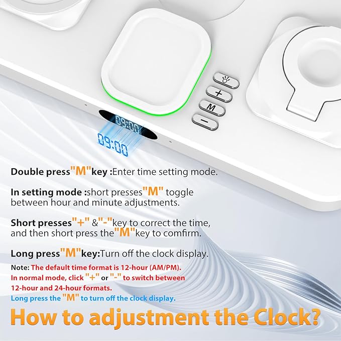 30W Charging Station for Apple Products, Foldable Wireless Charger - Image 5