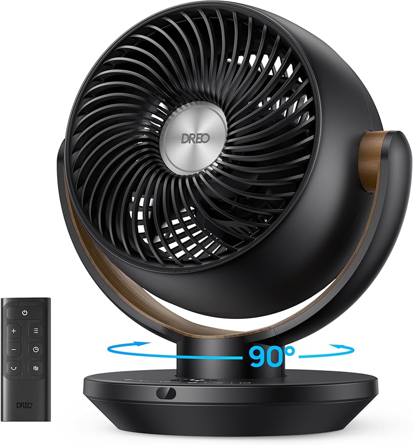 Dreo Fan for Bedroom, Desk Air Circulator Fan by DREO