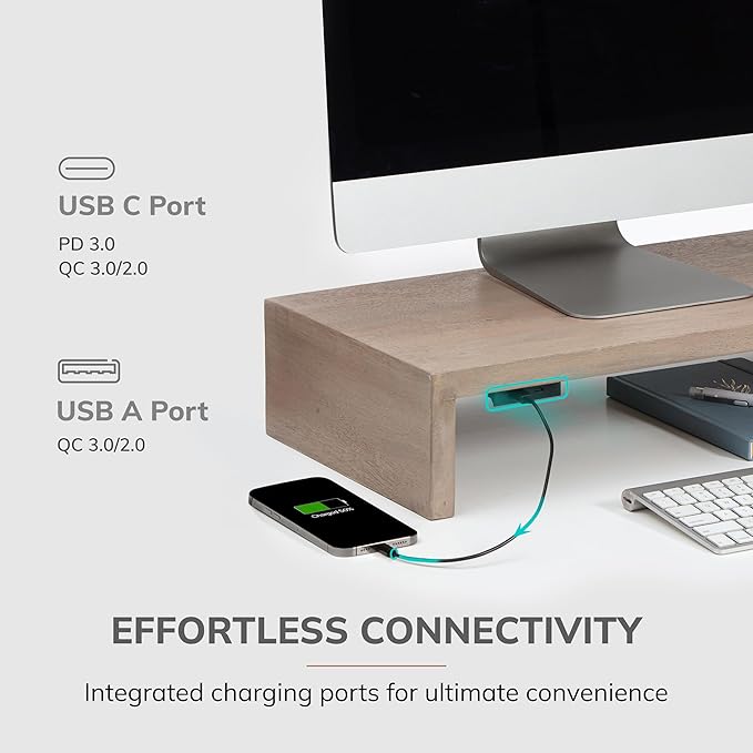 Anji Mountain Wooden Monitor Stand - Image 3