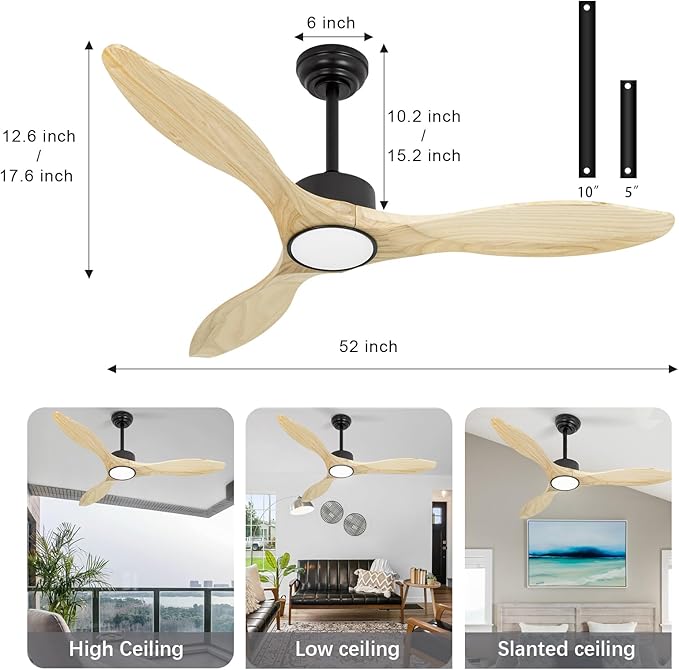 Revoici 52 inch Ceiling Fans - Image 8