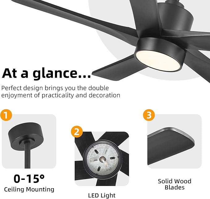 WINGBO 48 Inch DC Ceiling Fan - Image 6