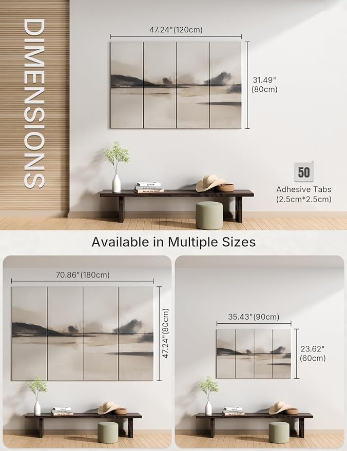 Wall Art Acoustic Panels, Decorative Sound Absorbing Panels - Image 5