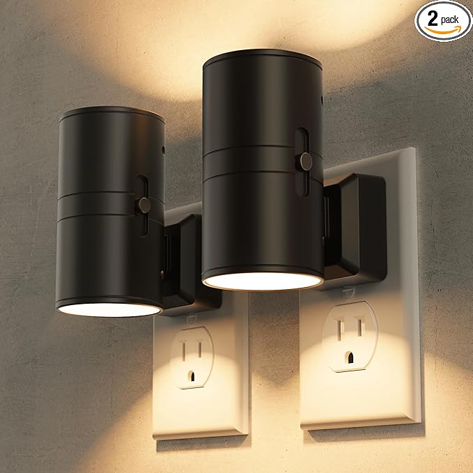 Briignite Night Lights Plug into Wall, Modern LED Night Light Plug in, Dusk to by WelcometoBriigniteenjoyyourshopping