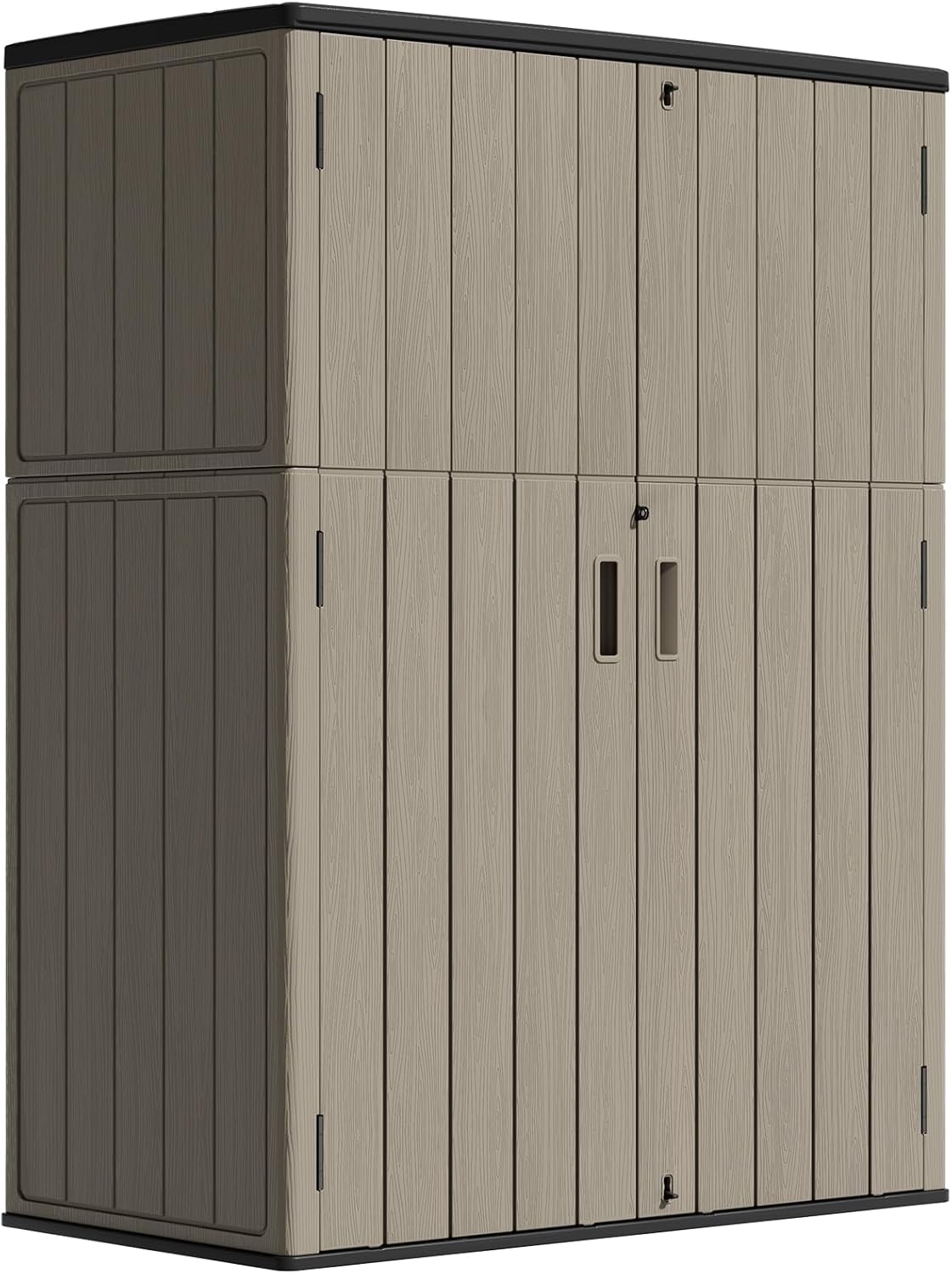 zzm 57 cu.ft outdoor storage shed hdpe storage, main product view