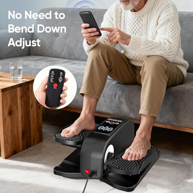 2025 New Under Desk Elliptical Machine, Portable Seated Pedal Exercise Machine - Image 7