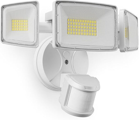 Onforu 100W LED Motion Sensor Outdoor Lights, Dusk to Dawn Flood Light Outdoor by Onforu