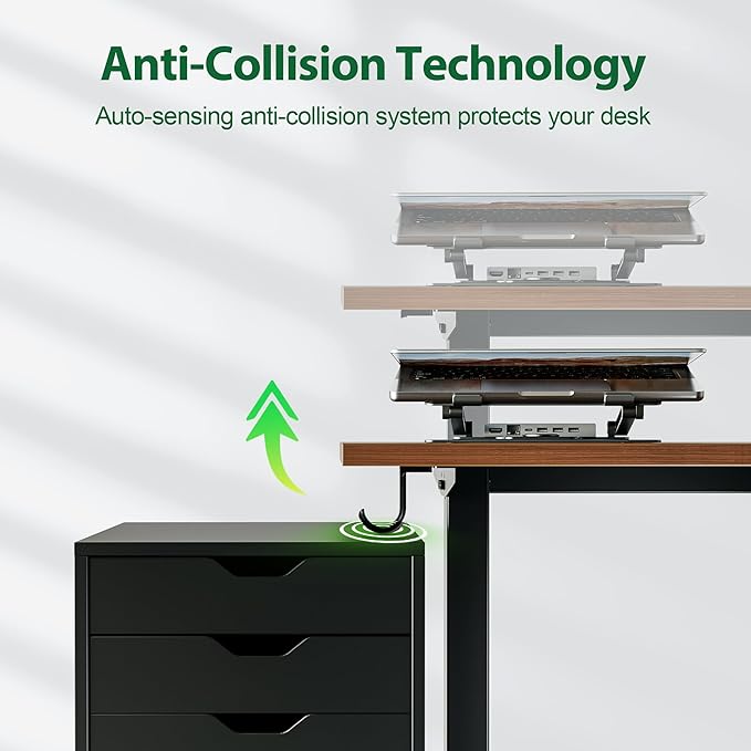 Agilestic Electric Standing Desk, Extra Large 71 x 31.5 Inches Height - Image 6