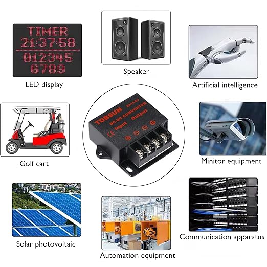 DC 12V/24V to 5V 15A Step Down Converter - Image 7
