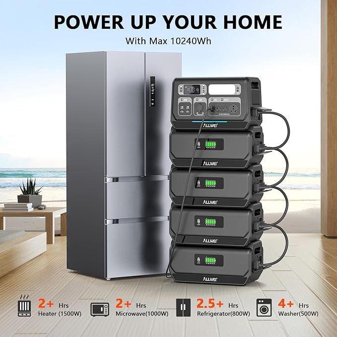 ALLWEI 2400W Portable Power Station - Image 9