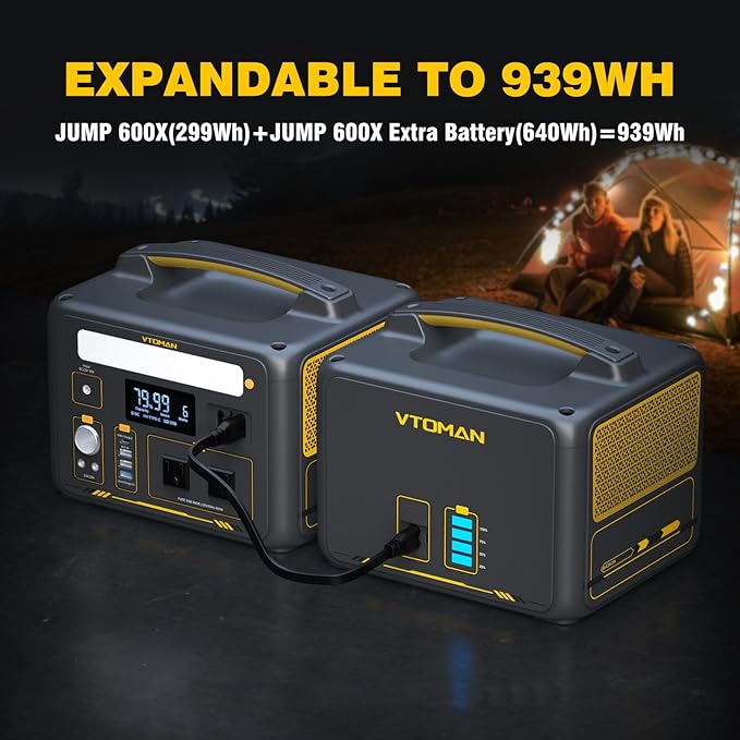 VTOMAN Jump600X 600W Portable Power Station - Image 2