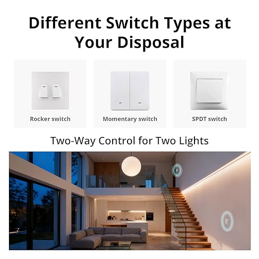 SONOFF MINI Duo-L Zigbee Smart Switch – No Neutral Wire, Zigbee 3.0, Dual - Image 6