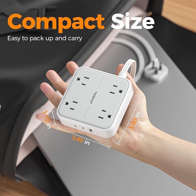 TESSAN Surge Protector Power Strip - Image 7