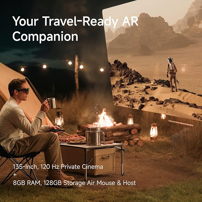 INAIR 2 Pro Go Pack| INAIR OS| AR Glasses + Pod + Fold Keyboard| Compatible - Image 4