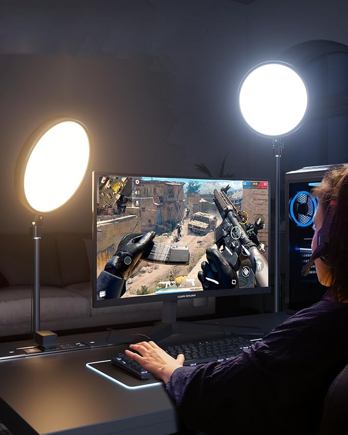 TODI Large Ring Light with 79" Stand, 6500K Full-Screen Selfie Light Ring with - Image 5