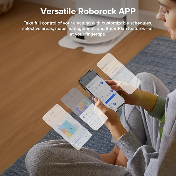 roborock Qrevo Series Robot Vacuum and Mop, 8000Pa Suction, Upgraded from Qrevo - Image 9