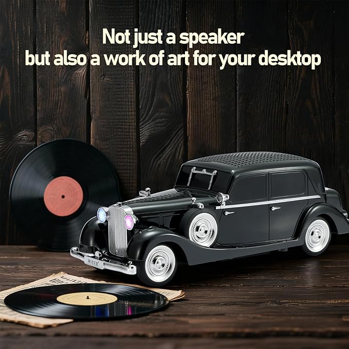 WS-1934 Retro Classic Car Bluetooth Replica Speaker – Wireless HD Sound - Image 8