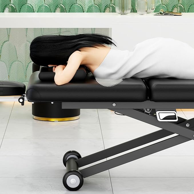 Electric Massage Table, Electric Lift Motor Height adjustable and Manual - Image 6