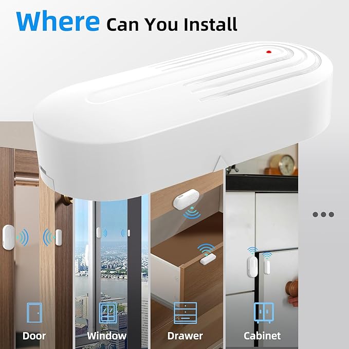 Daytech Wireless Door Chimes When Door Opens - Image 7
