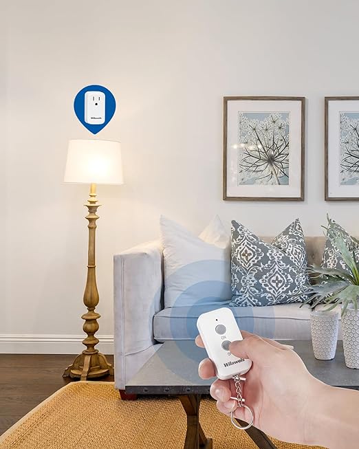 Remote Control Outlet Plug Wireless On Off Power Switch, WILAWELS Wireless - Image 2