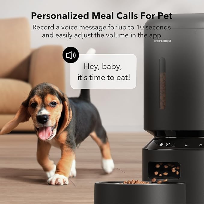 PETLIBRO Automatic Cat Feeder, 5G WiFi Automatic Dog Food Dispenser - Image 5