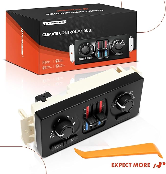 A-Premium Manual Climate Control Module A/C& Heater Control Panel Compatible - Image 8