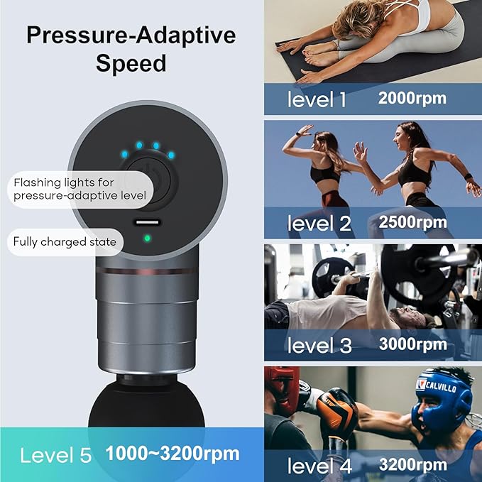 arboleaf Thermacool Massage Gun Deep Tissue - Image 5