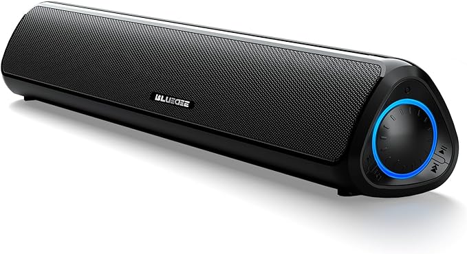 Computer Speakers for Desktop PC, HiFi Stereo Poratble 5.3 Bluetooth Computer by Bluedee