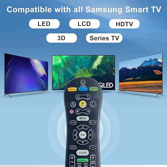 Universal TV Remote Control Replacement S30-S1B, Easy Setup Universal Remote - Image 4