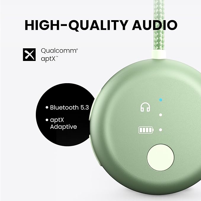 Avantree SoundJet R1 – 25Hr Airplane Bluetooth Adapter - Image 3