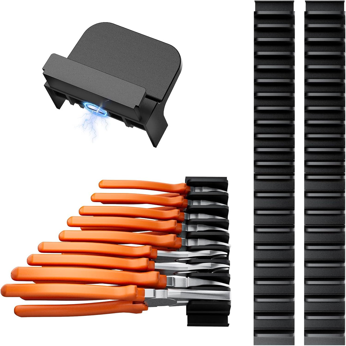 magnetic pliers organizer for tool boxdrawer, modular plier, main product view