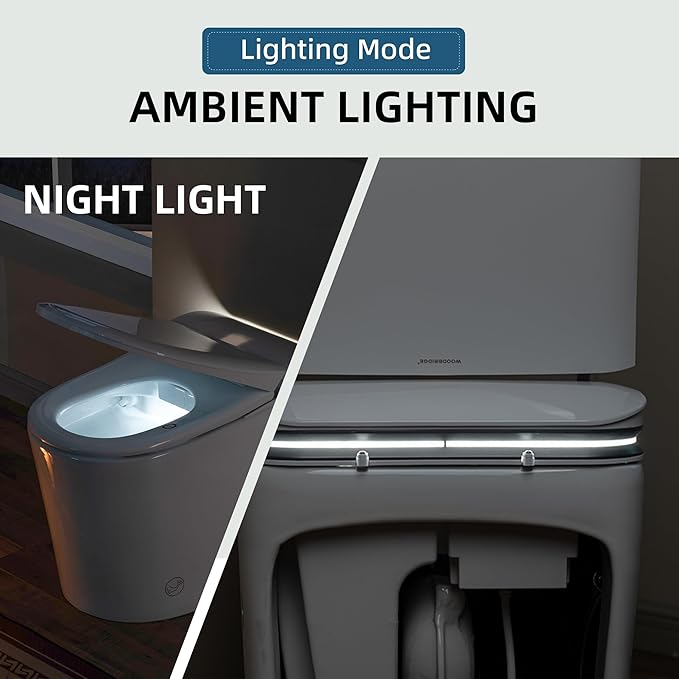 WOODBRIDGE GT100 Smart Toilet, Auto Open/Close Lid, Foot Sensor, Auto Flush - Image 14