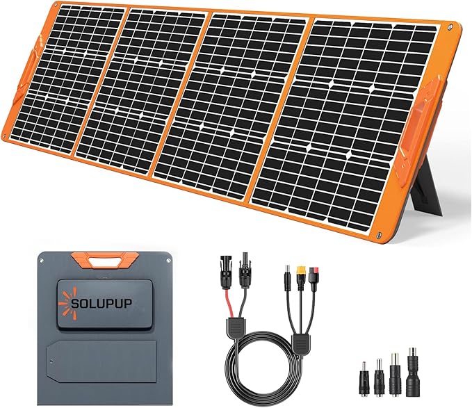 SOLUPUP 200 Watt Portable Solar Panel by SOLUPUP